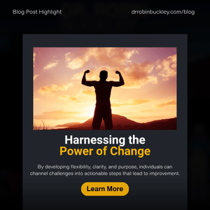 Blog 35 Harnessing the Power of Change